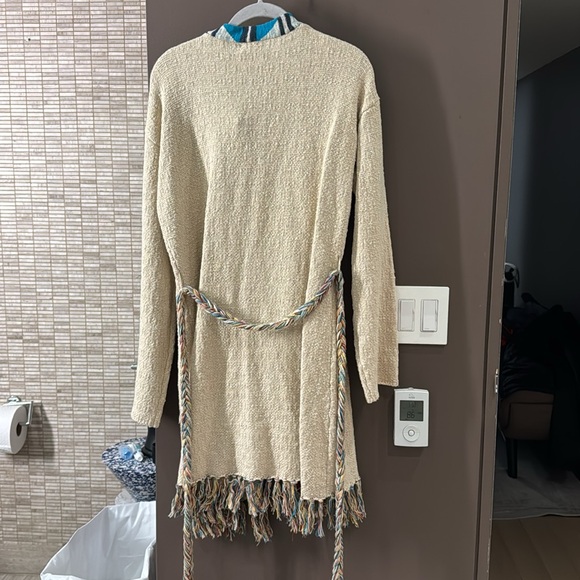 Faherty Crow Stripe Duster NWT - Picture 4 of 5